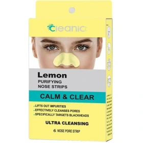 چسب پاک کننده بینی 6 تایی مدل Lemon کلینیک
